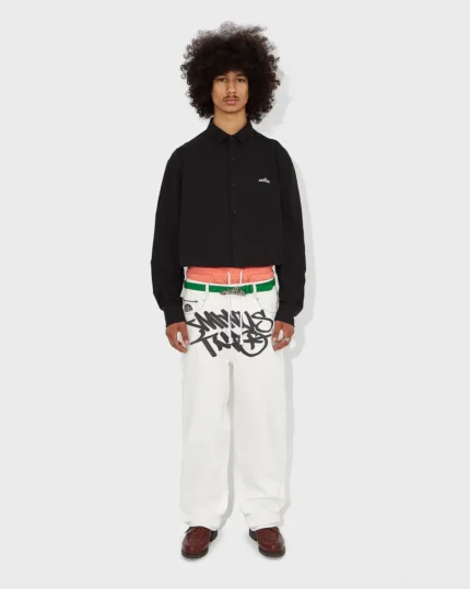 Minus Two Graff Blanc Jeans(Logo Gris) (5)