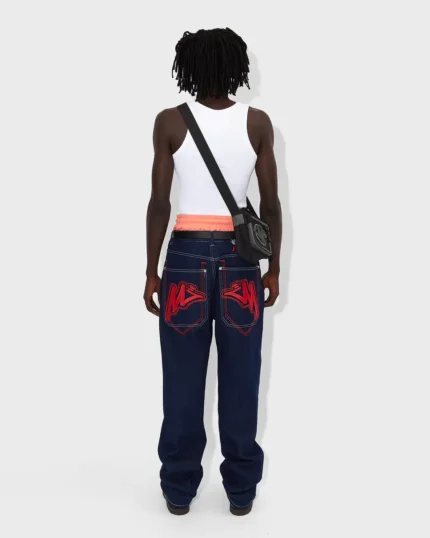 Minus Two Jean Graff Bleu (Logo Rouge) (7)